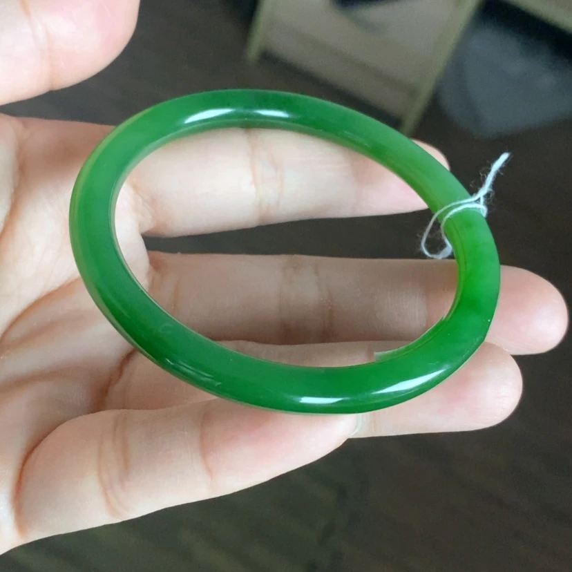 【闪购商品】未镶嵌手镯和田玉（碧玉）