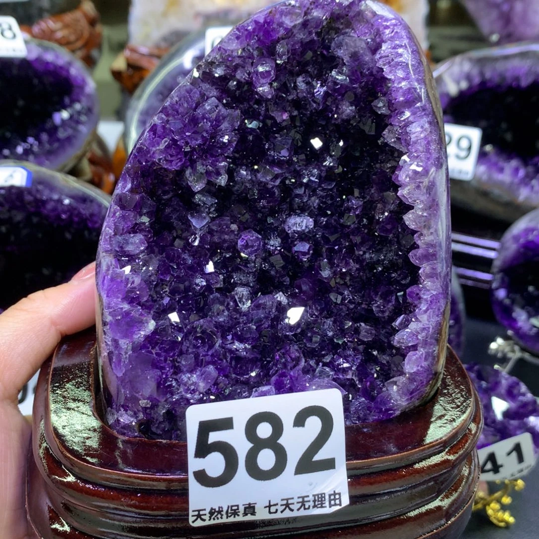 未镶嵌紫晶大型摆件（非配饰）