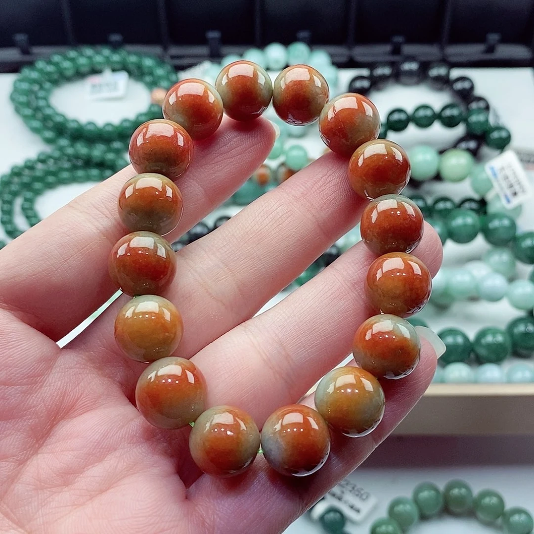 翡翠未镶嵌毛衣链