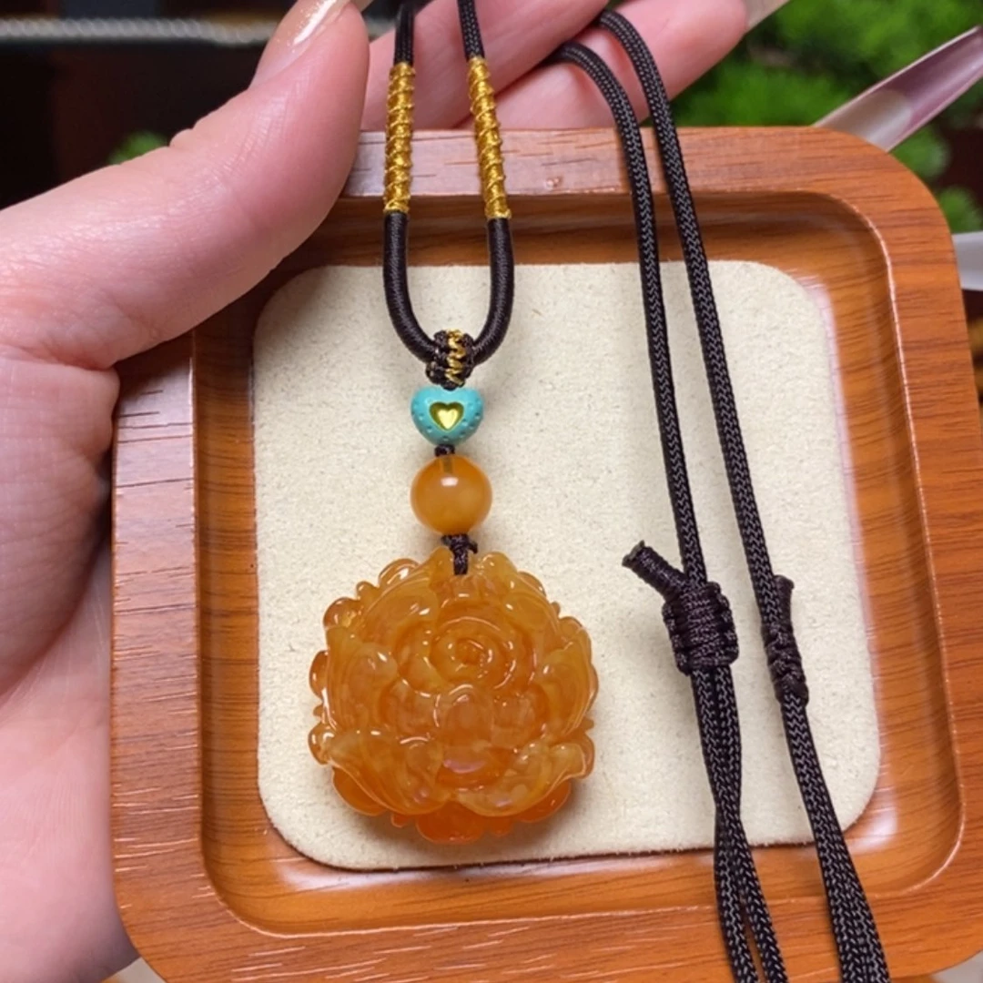 【闪购商品】蜜蜡颈饰未镶嵌项链