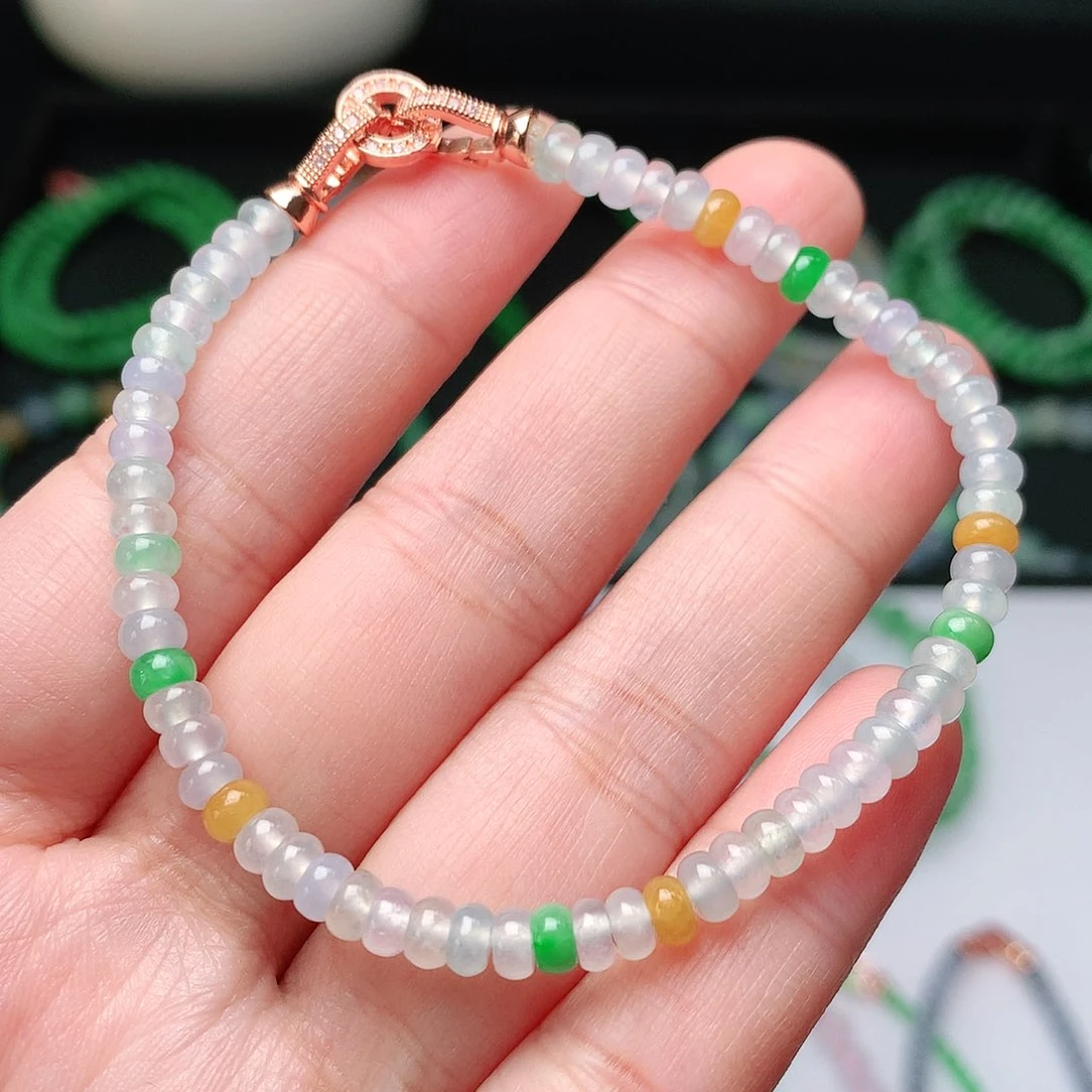 翡翠手链未镶嵌翡翠