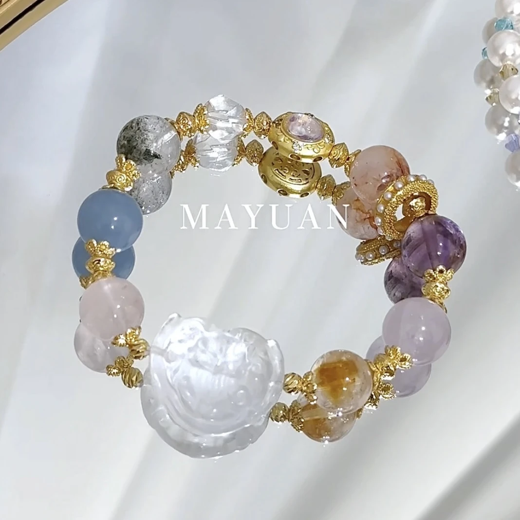 【乖九九】MY011多宝水晶凤九牌DIY设计手串手链多样性发