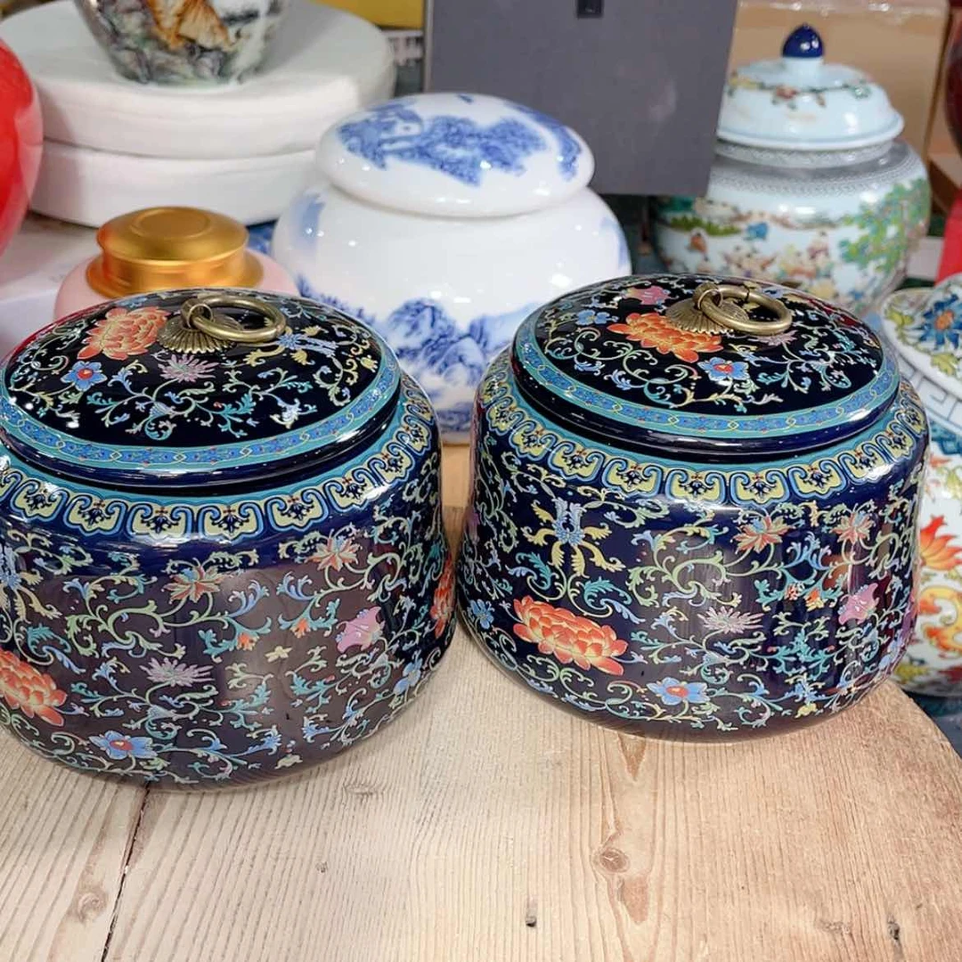 【闪购商品】罐陶瓷茶叶罐密封罐