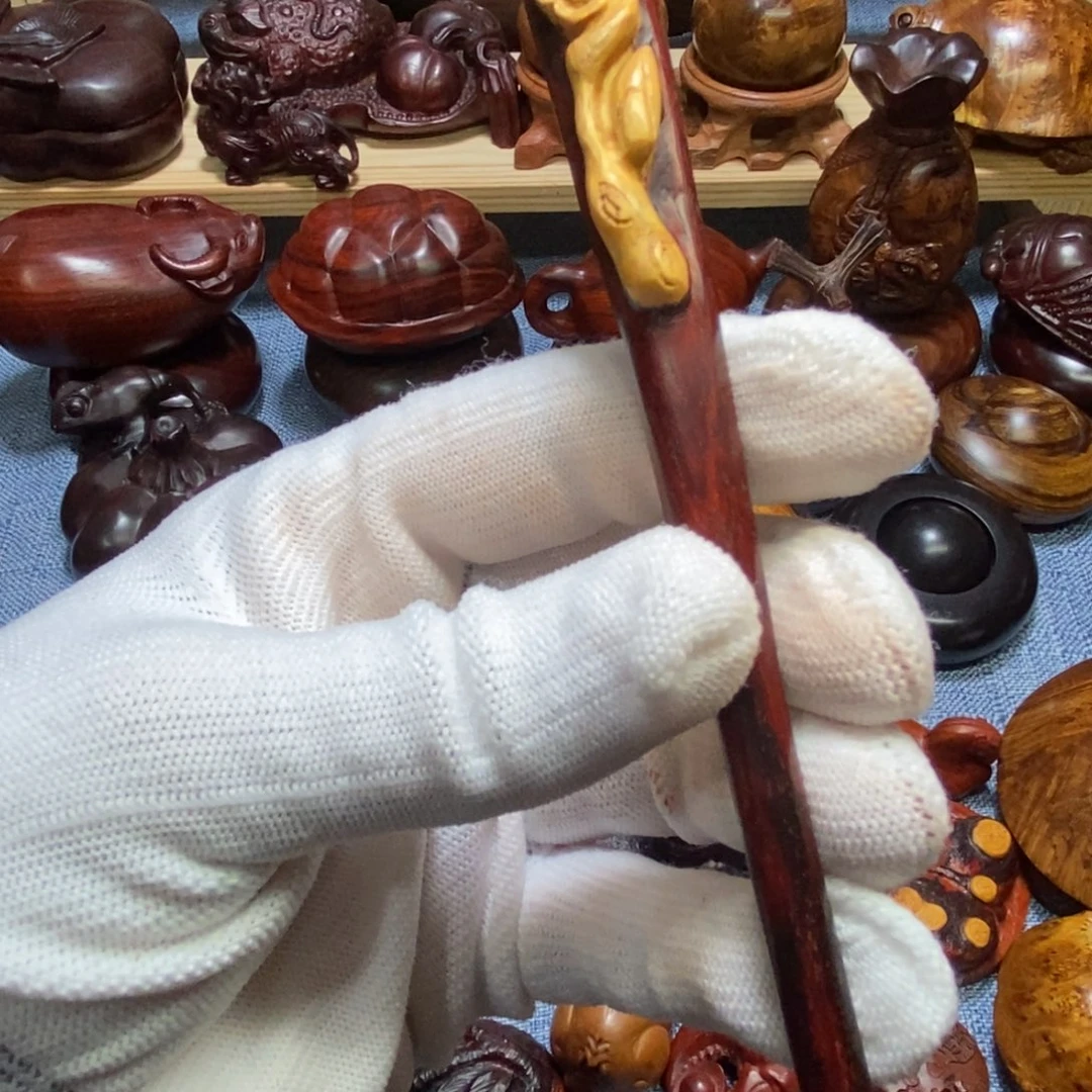 小叶紫檀手串/手链小叶紫檀发簪