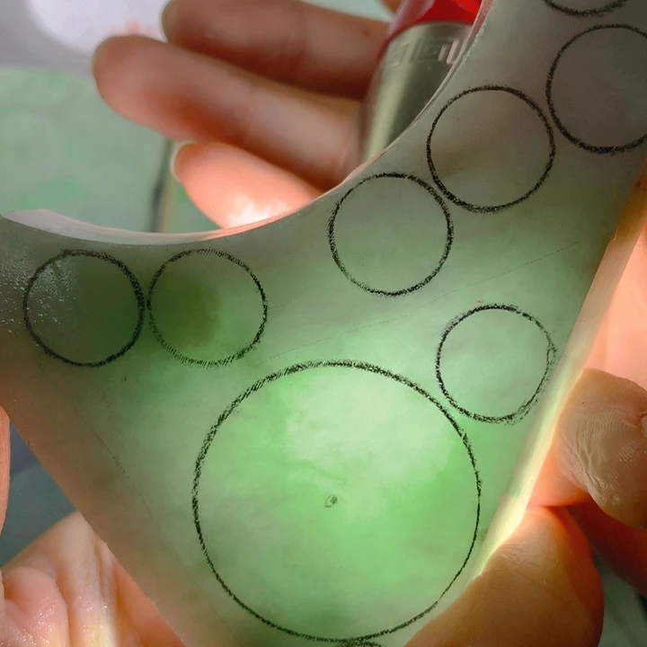 裸石翡翠天然缅甸a货52