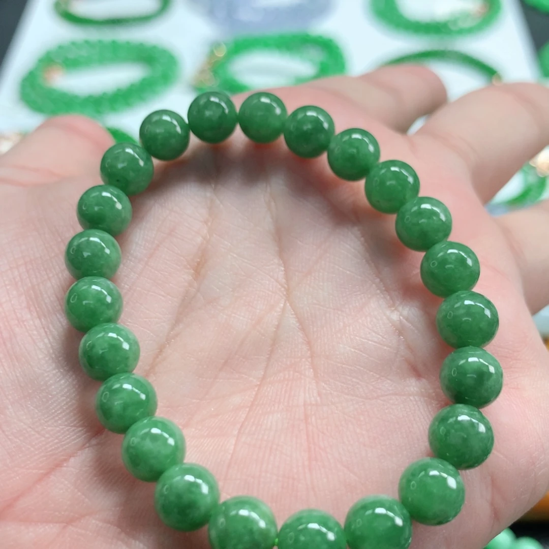 翡翠未镶嵌手链翡翠
