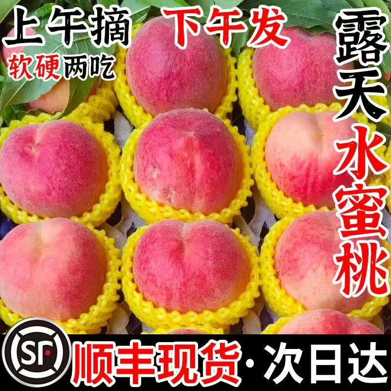 央欢喜达人专属正宗古田官州村白凤桃链接