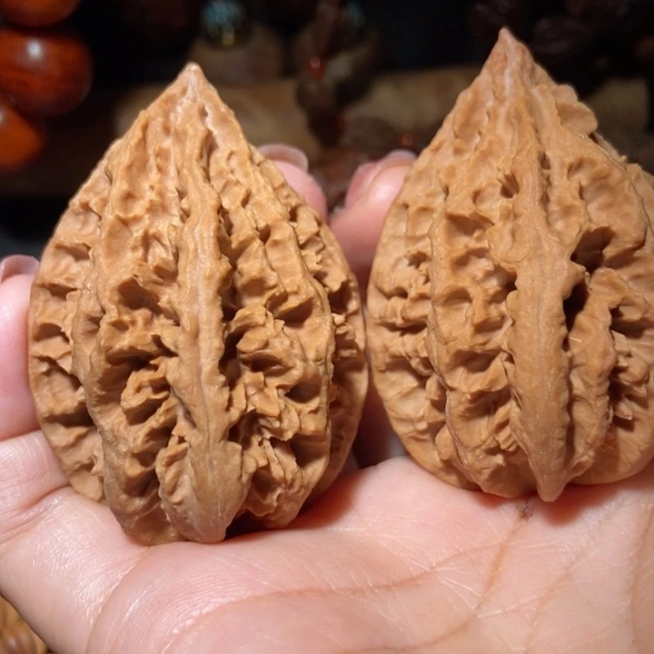 把件文玩核桃李**r东北楸子小雪39