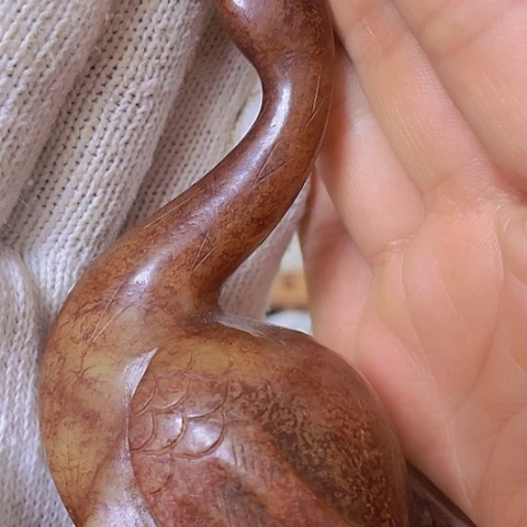 和田玉（白玉）挂件未镶嵌谈***藏