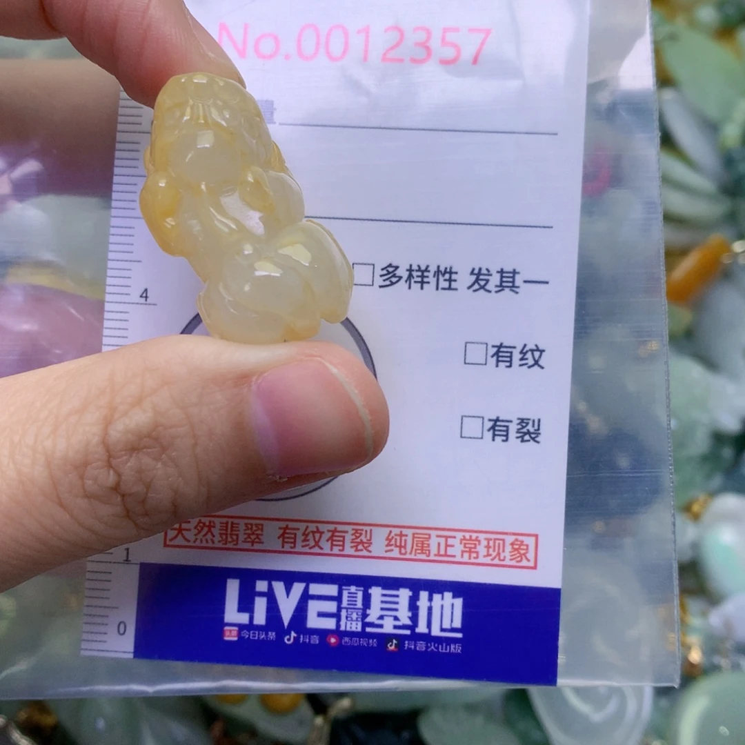 钱***多翡翠未镶嵌吊坠(不含链)