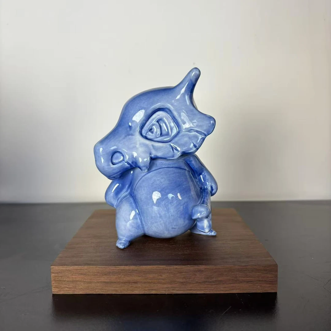 【青花色】陶瓷潮玩摆件创意装饰家居饰品工艺品C03