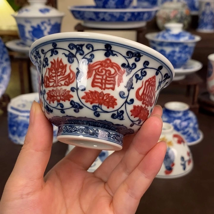 景德镇陶瓷手工手绘