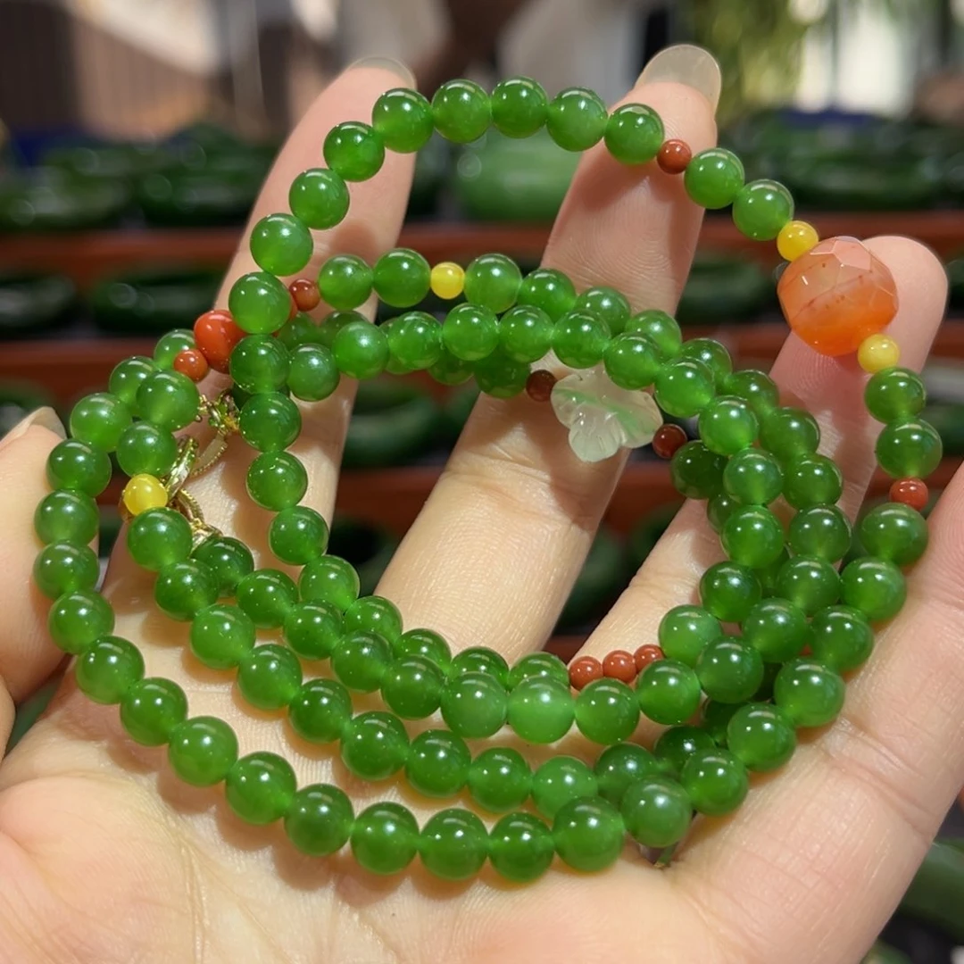 项链未镶嵌和田玉