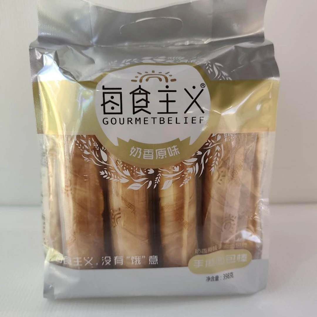 每食主义手撕面包棒原味398g