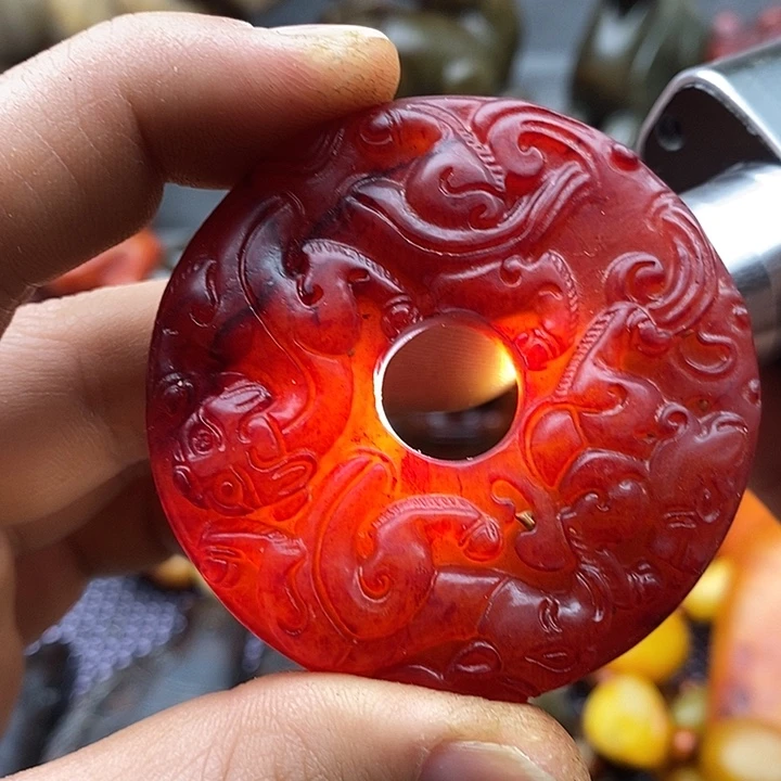 未镶嵌蛇纹石玉颈饰