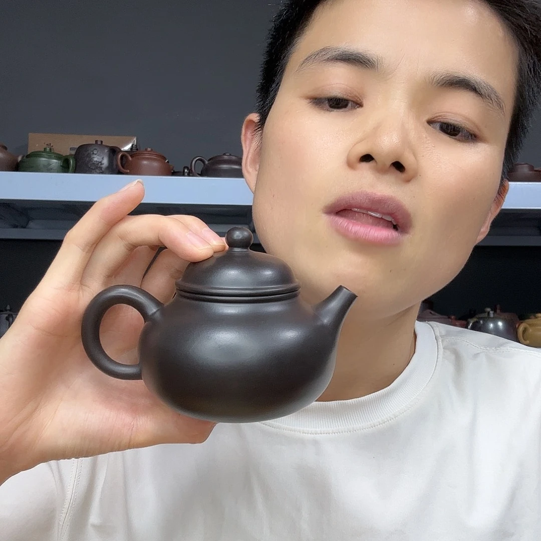 茶壶紫砂民间手艺人全手工制作