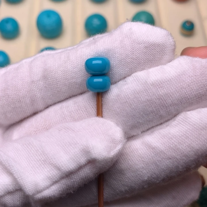 绿松石未镶嵌绿松石老型7.7