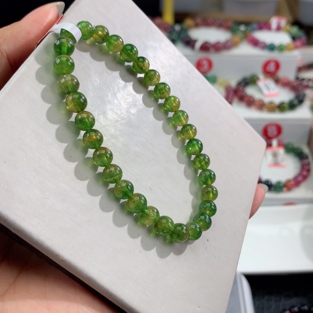 手链未镶嵌碧玺         6mm。