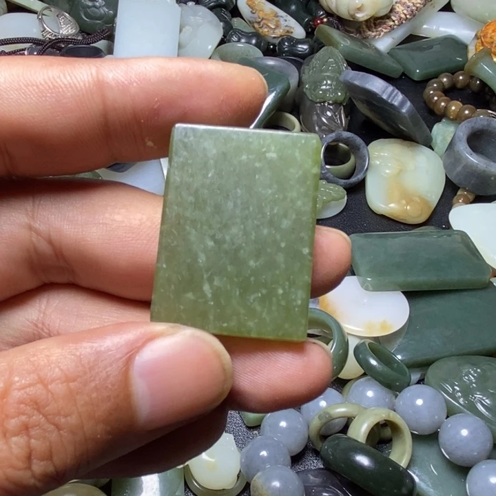 和田玉（糖玉）颈饰未镶嵌用****7