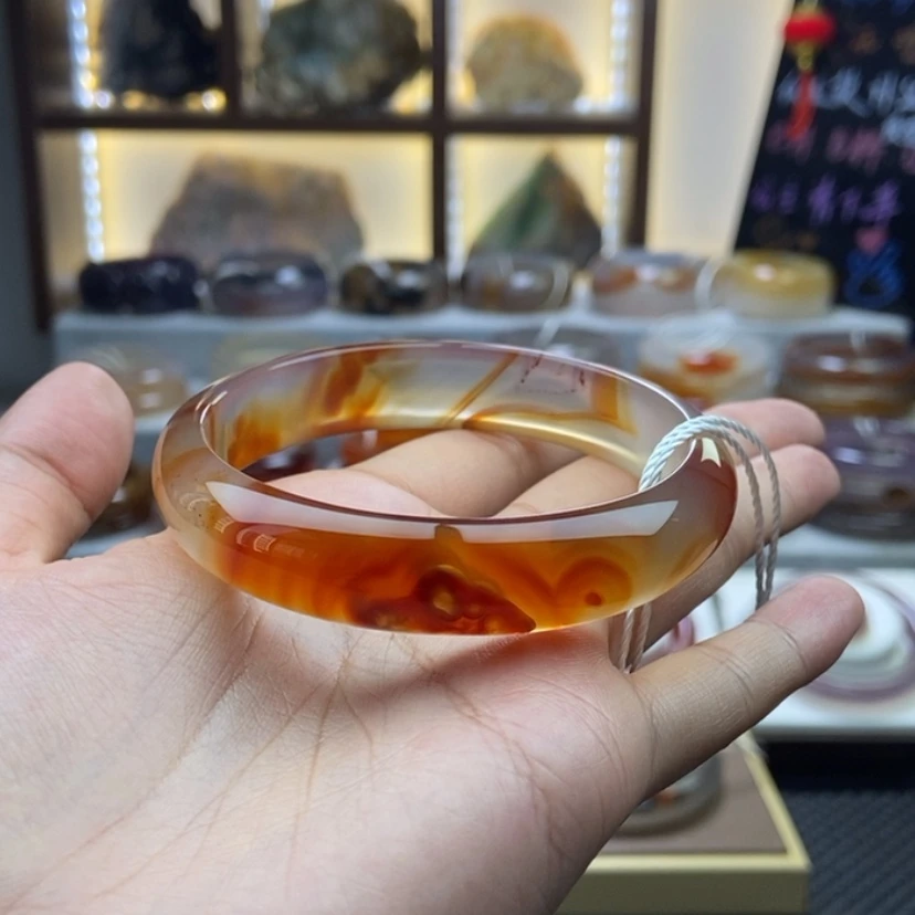 【闪购商品】手镯玛瑙/玉髓合金