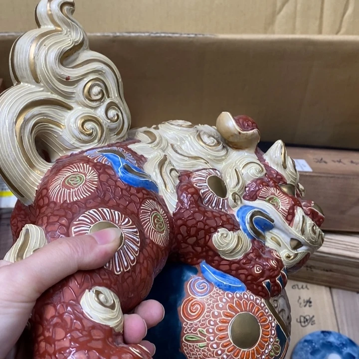 瓷片中古工艺品一件