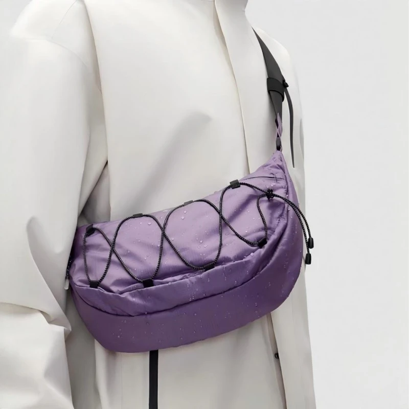 （户外防水斜挎包）181城市通勤旅行大容量实用便携单肩包饺子包G