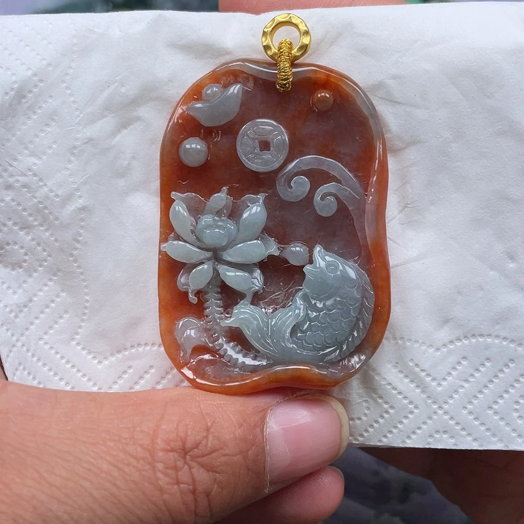 颈饰未镶嵌翡翠翡玉缘翡翠