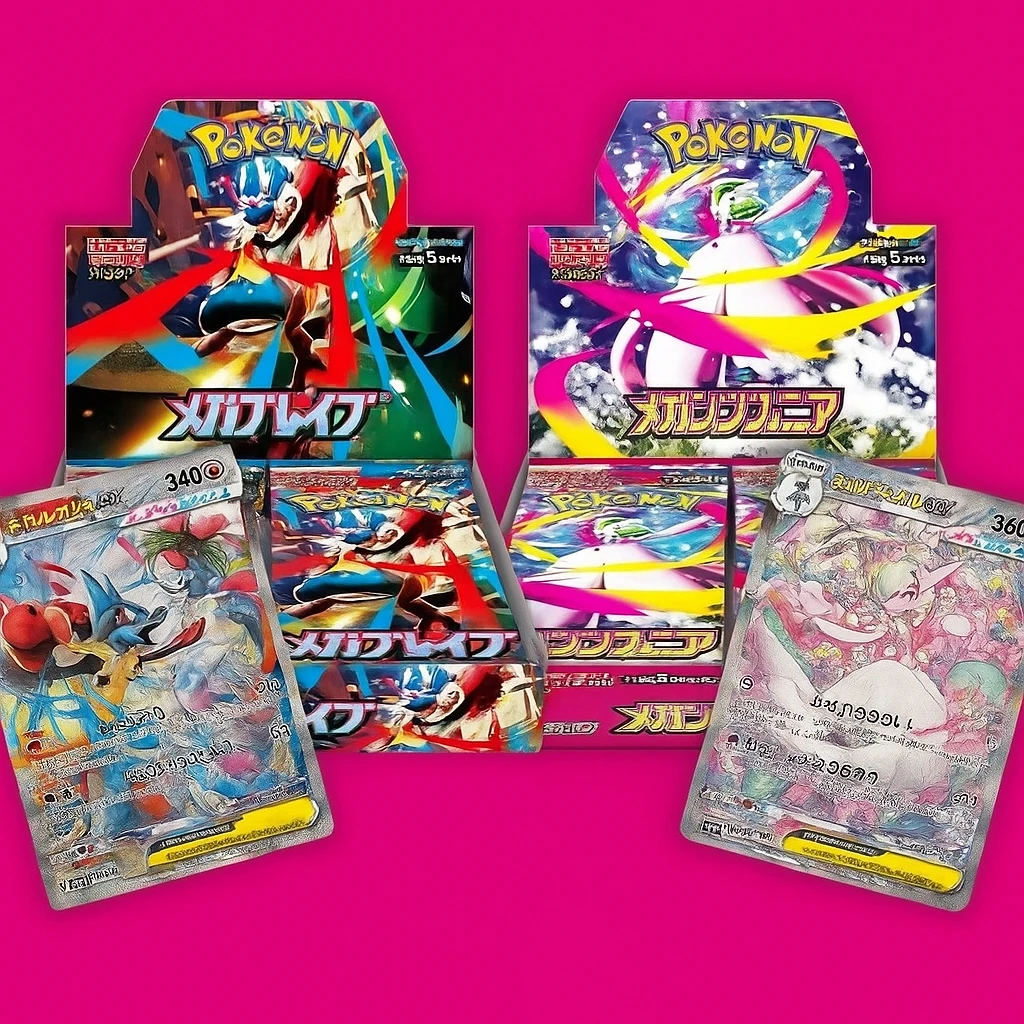 【日本代拆】mega新弹m1S m1L原箱原盒 路卡利欧 沙奈朵 PTCG