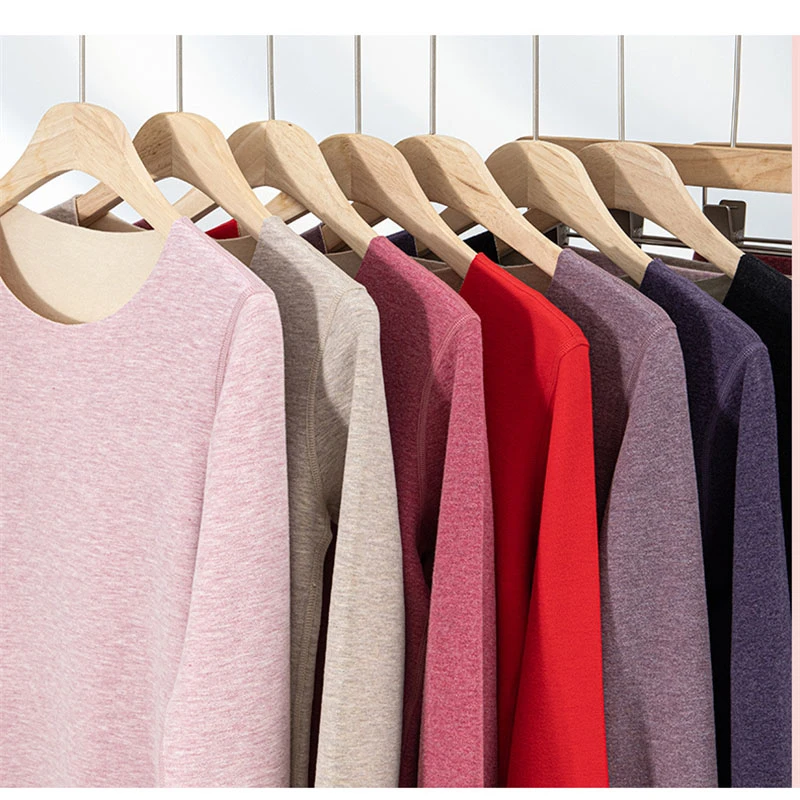 秋冬随心裁女士保暖套装 保暖锁温舒适 秋衣秋裤 保暖内衣 2601