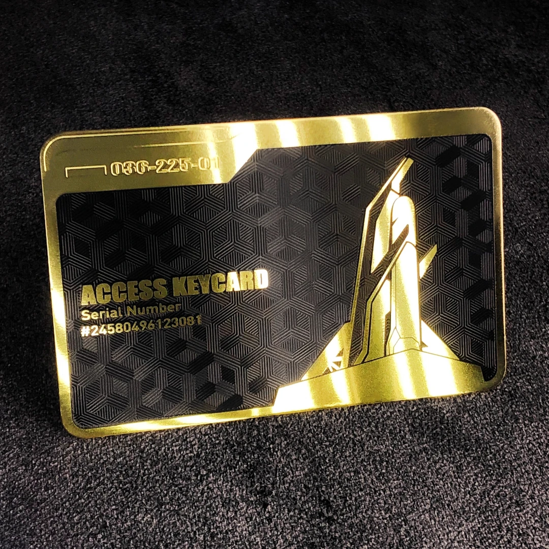 【三角洲行动NFC启动卡】高工艺金属材质房总裁卡经理卡典狱长金卡