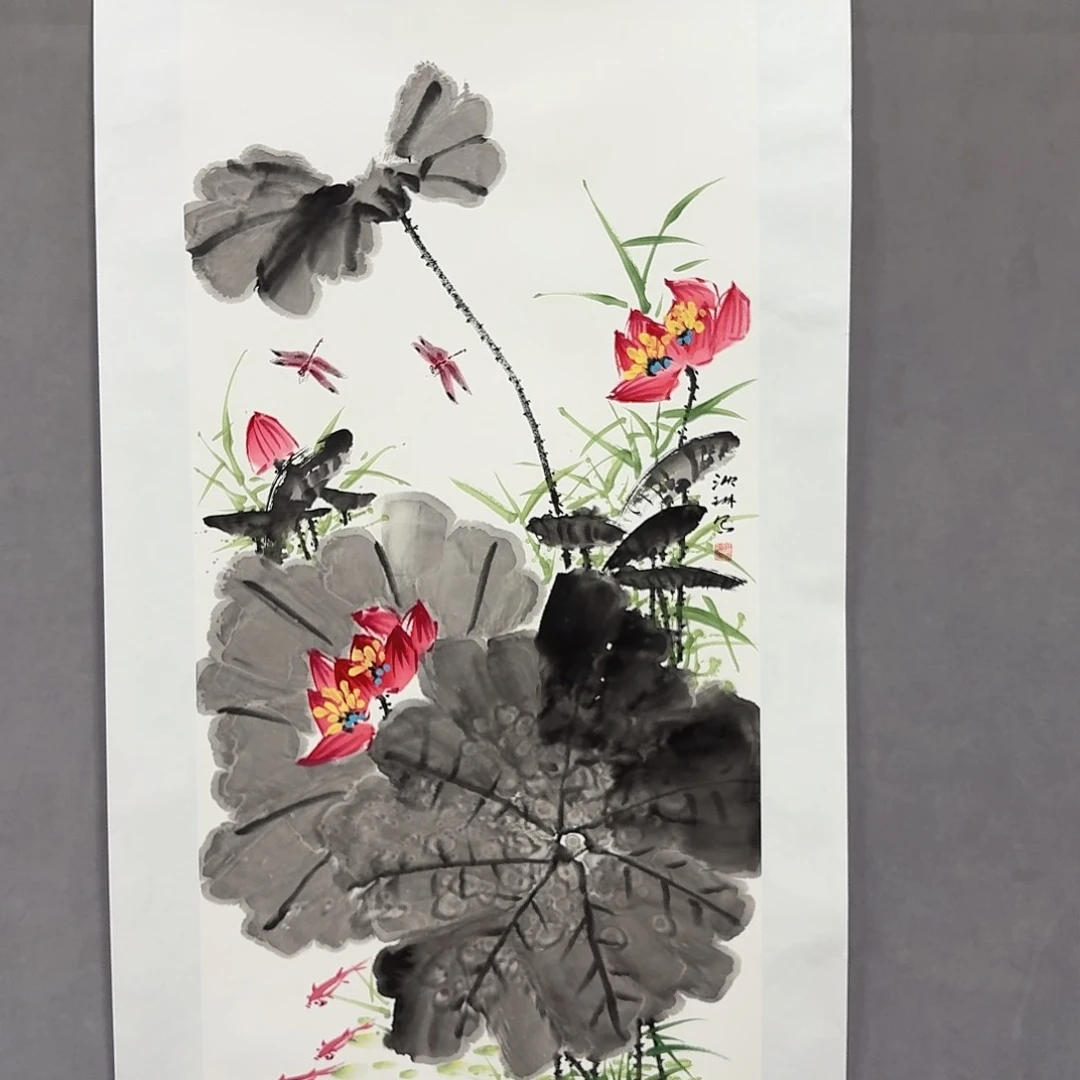 国画亲笔手绘放心去藏