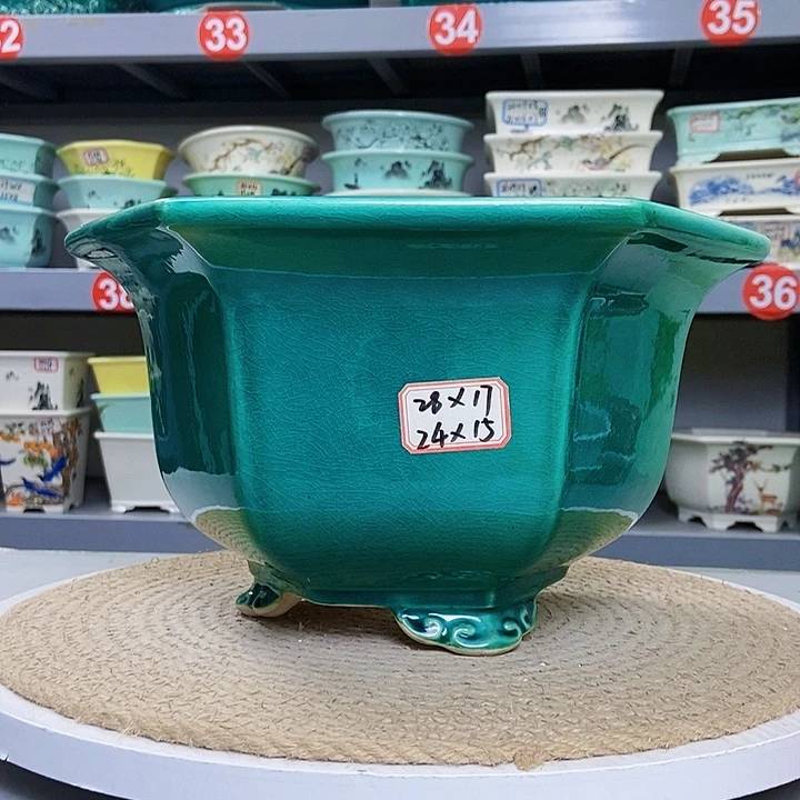 紫砂花瓶紫砂花盆