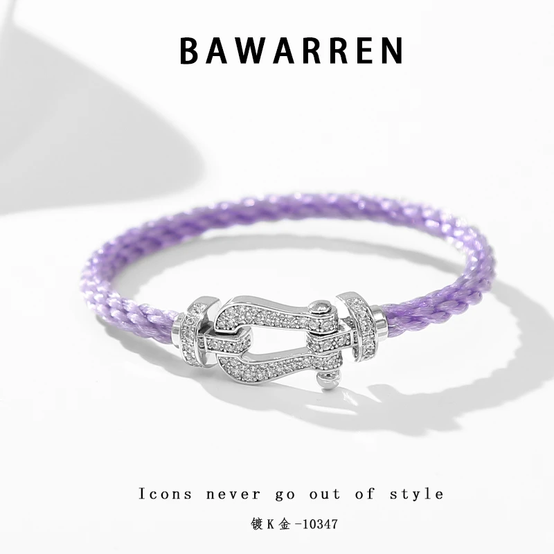 Bawarren 10347-紫马蹄时尚百搭