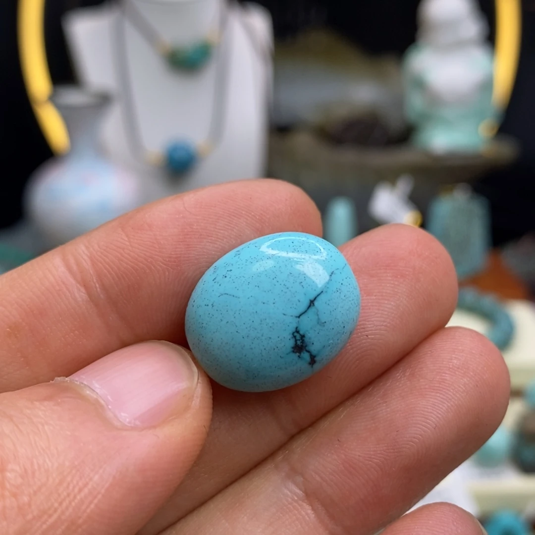 绿松石未镶嵌珠宝半成品