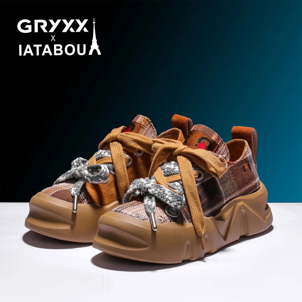 【艺青春】欧洲GX潮牌和IATABOU潮牌联名女鞋YP66150-1