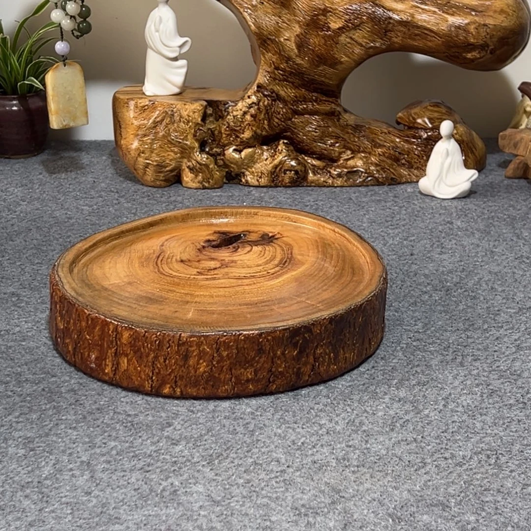 香樟木材质收纳盒，干泡