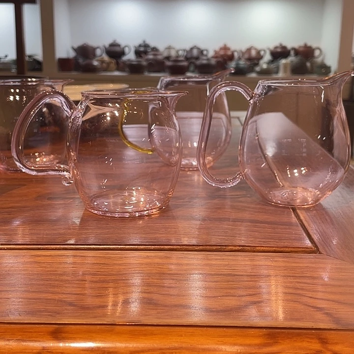 禾器手工公道杯粉色