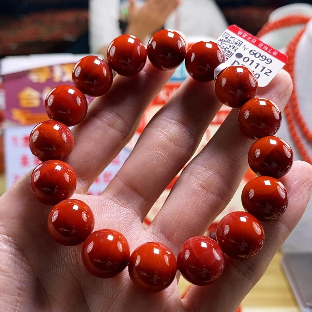 未镶嵌瓦西   13mm   多样性发一南红玛瑙