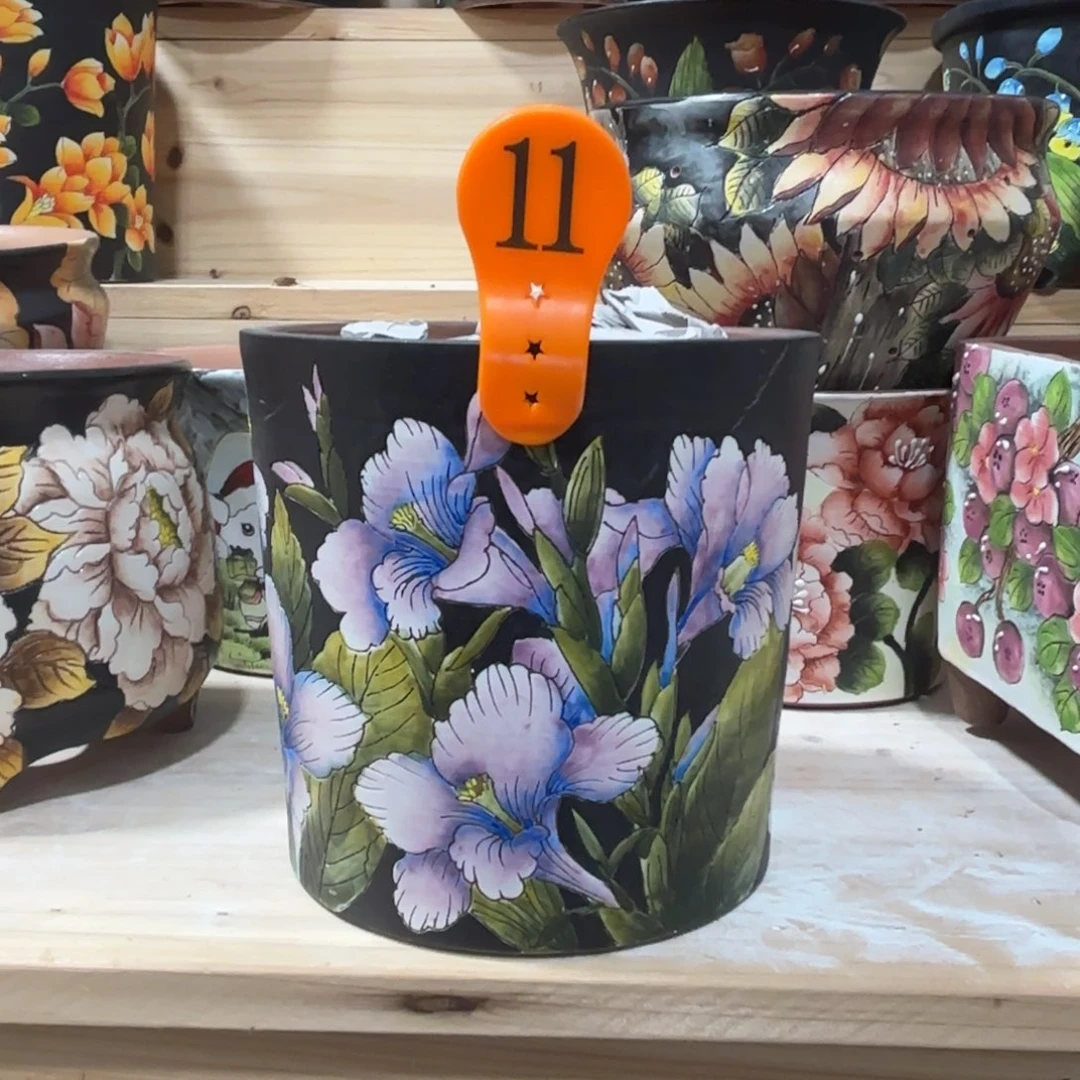 景德镇手绘花盆陶瓷13/13