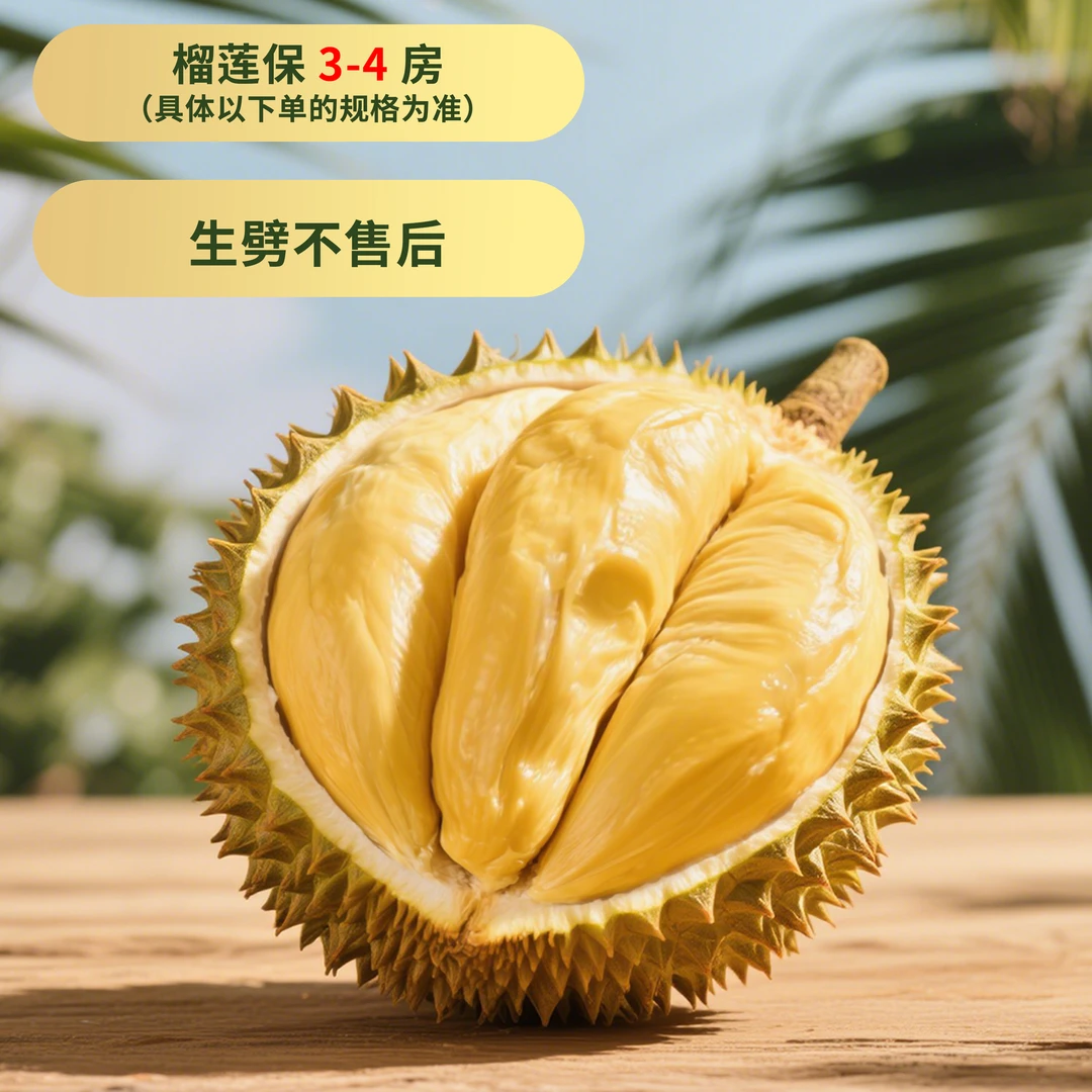 【源兴果品】泰国进口金枕鲜榴莲w