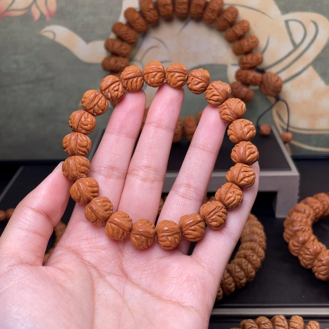 桃核吊坠12小金豆