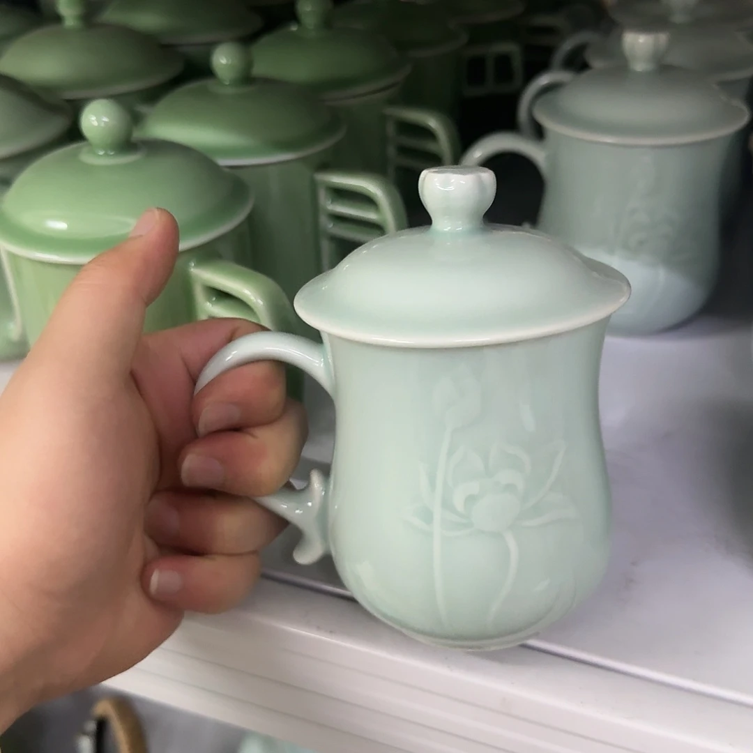 小仲青瓷茶器微瑕3435