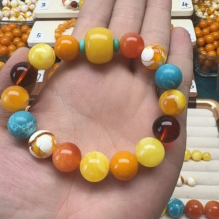 顾***央非金属多色手串一条搭配一套