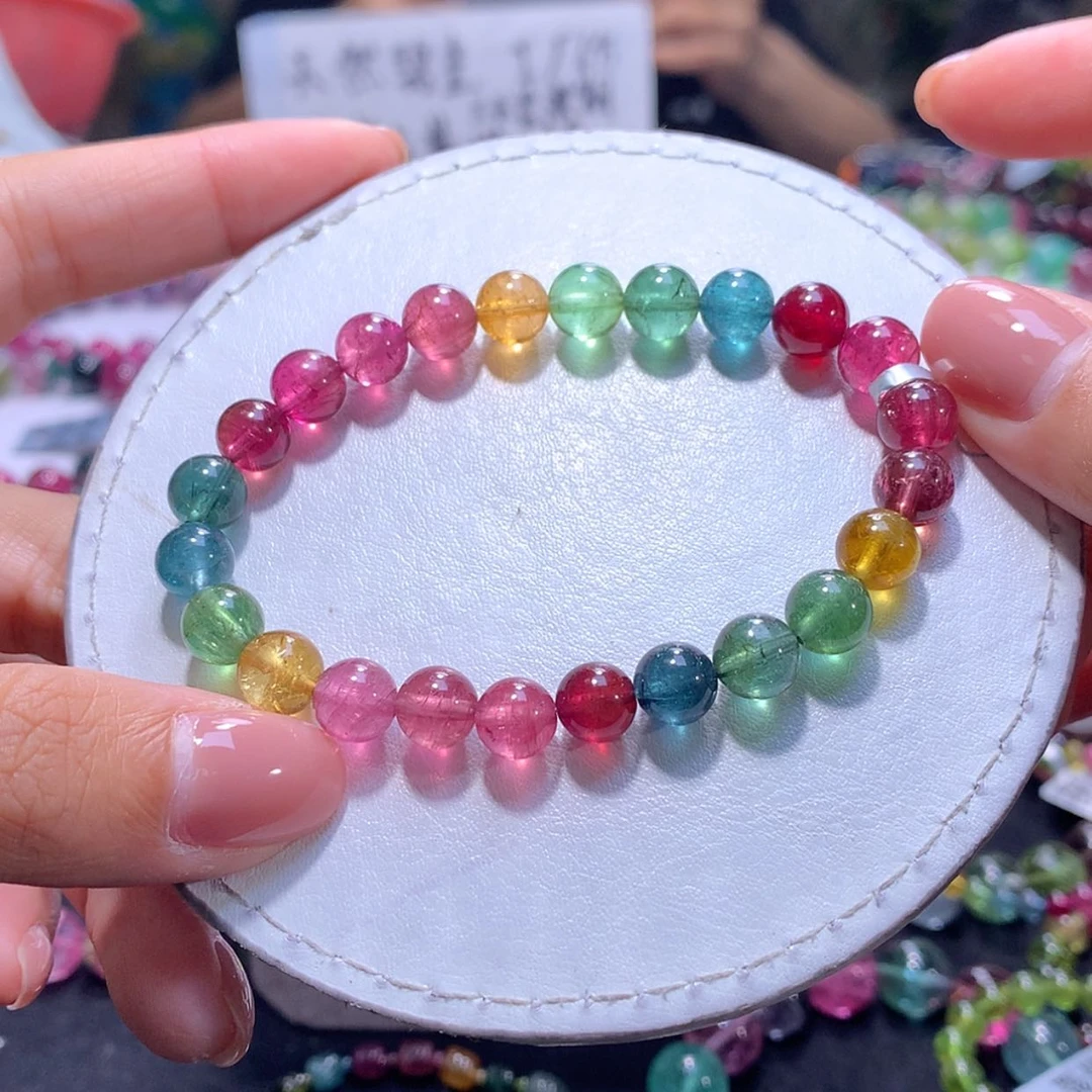 【闪购商品】未镶嵌手串碧玺8m