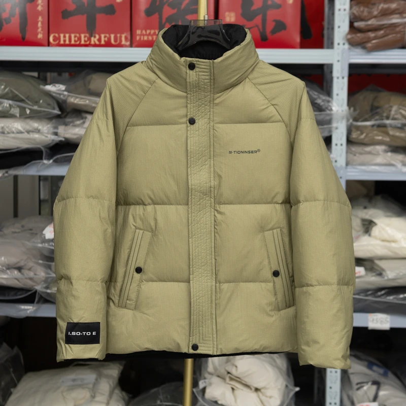 8822 冬季御寒保暖男士百搭时尚运动潮流帅气短款修身棉外套