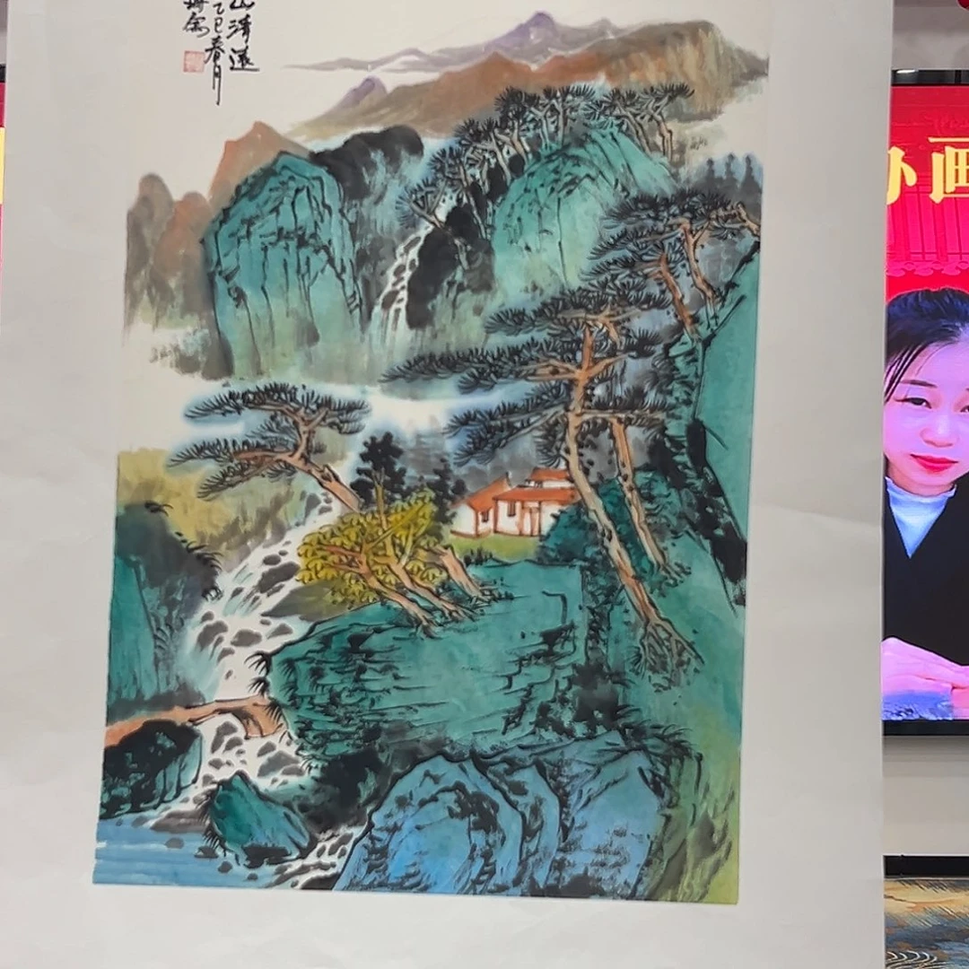 国画画家苏珊老师精品