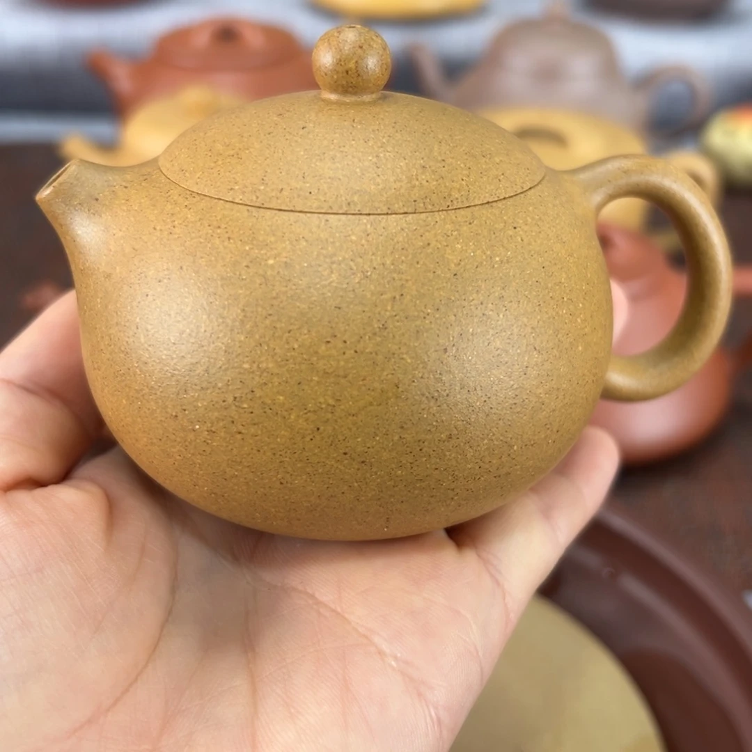 茶壶紫砂黄金段西施