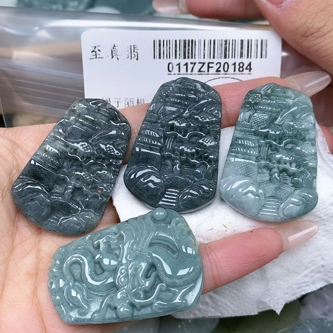 翡翠吊坠(不含链)未镶嵌