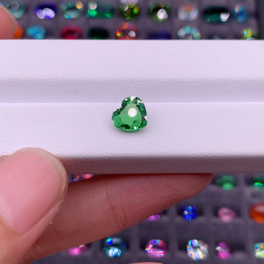 石榴石（沙弗莱）珠宝半成品未镶嵌