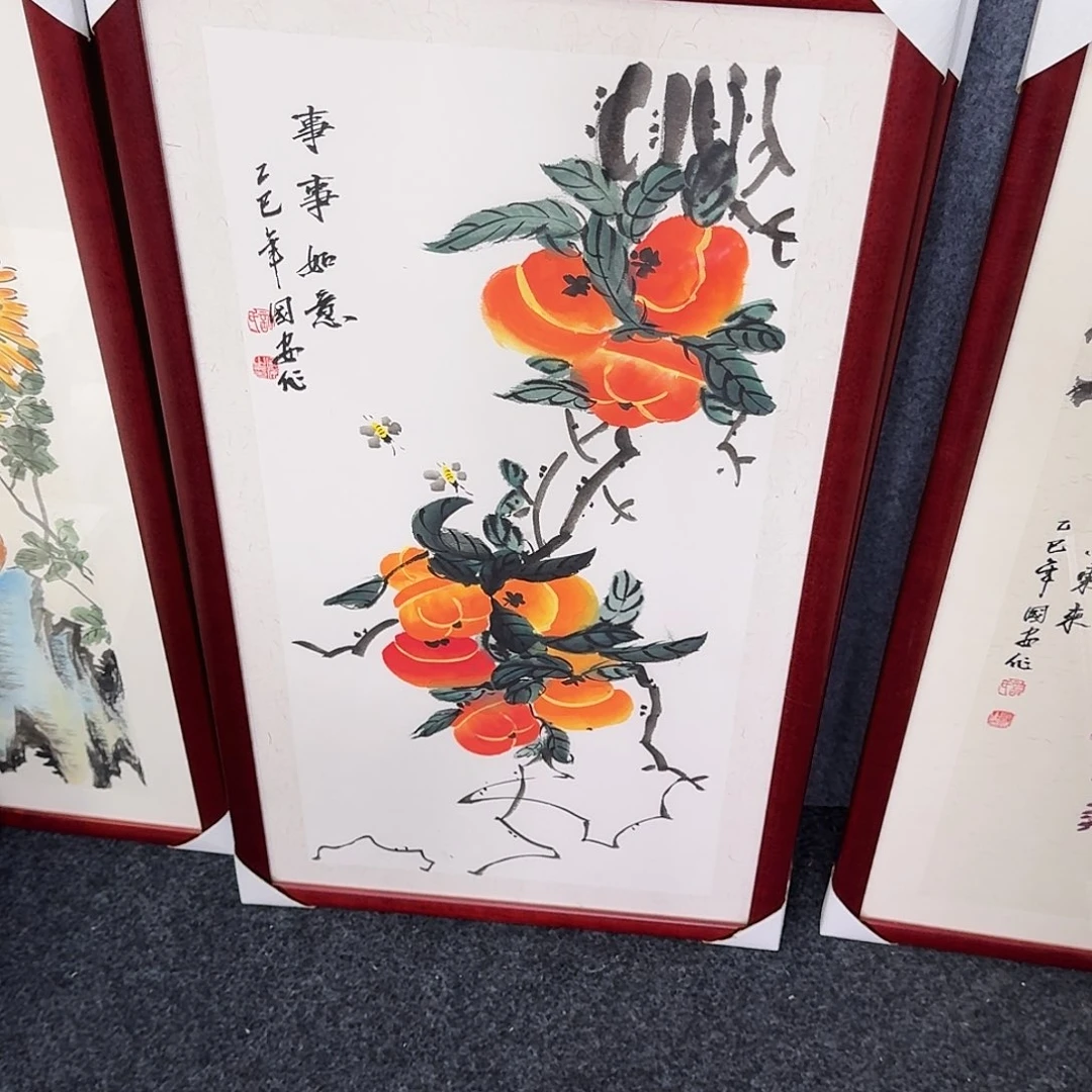 纯手绘国画作品作品